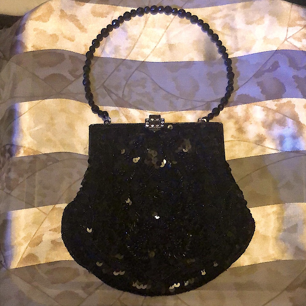 Vintage Vanessa Bag with Beads & Sequins EUC